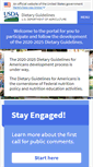Mobile Screenshot of dietaryguidelines.gov